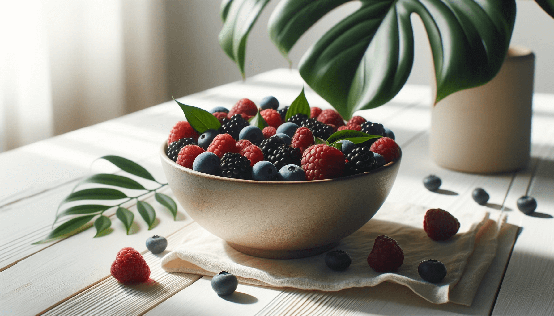 bowl of berries